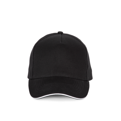 5 panels cotton sandwich cap